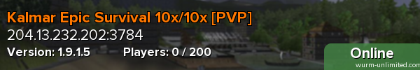 Kalmar Epic Survival 10x/10x [PVP]