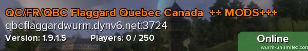 QC/FR/QBC Flaggard Quebec Canada  ++ MODS+++