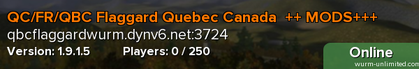 QC/FR/QBC Flaggard Quebec Canada  ++ MODS+++