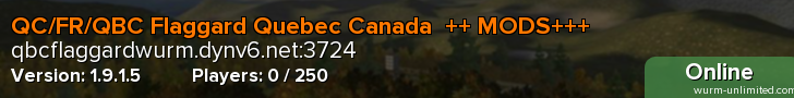 QC/FR/QBC Flaggard Quebec Canada  ++ MODS+++