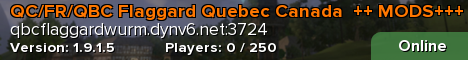 QC/FR/QBC Flaggard Quebec Canada  ++ MODS+++