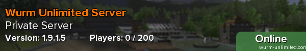 Wurm Unlimited Server