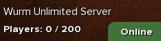 Wurm Unlimited Server
