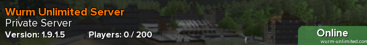 Wurm Unlimited Server