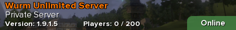 Wurm Unlimited Server