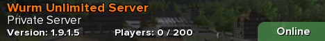 Wurm Unlimited Server