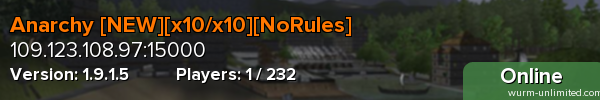 Anarchy [NEW][x10/x10][NoRules]